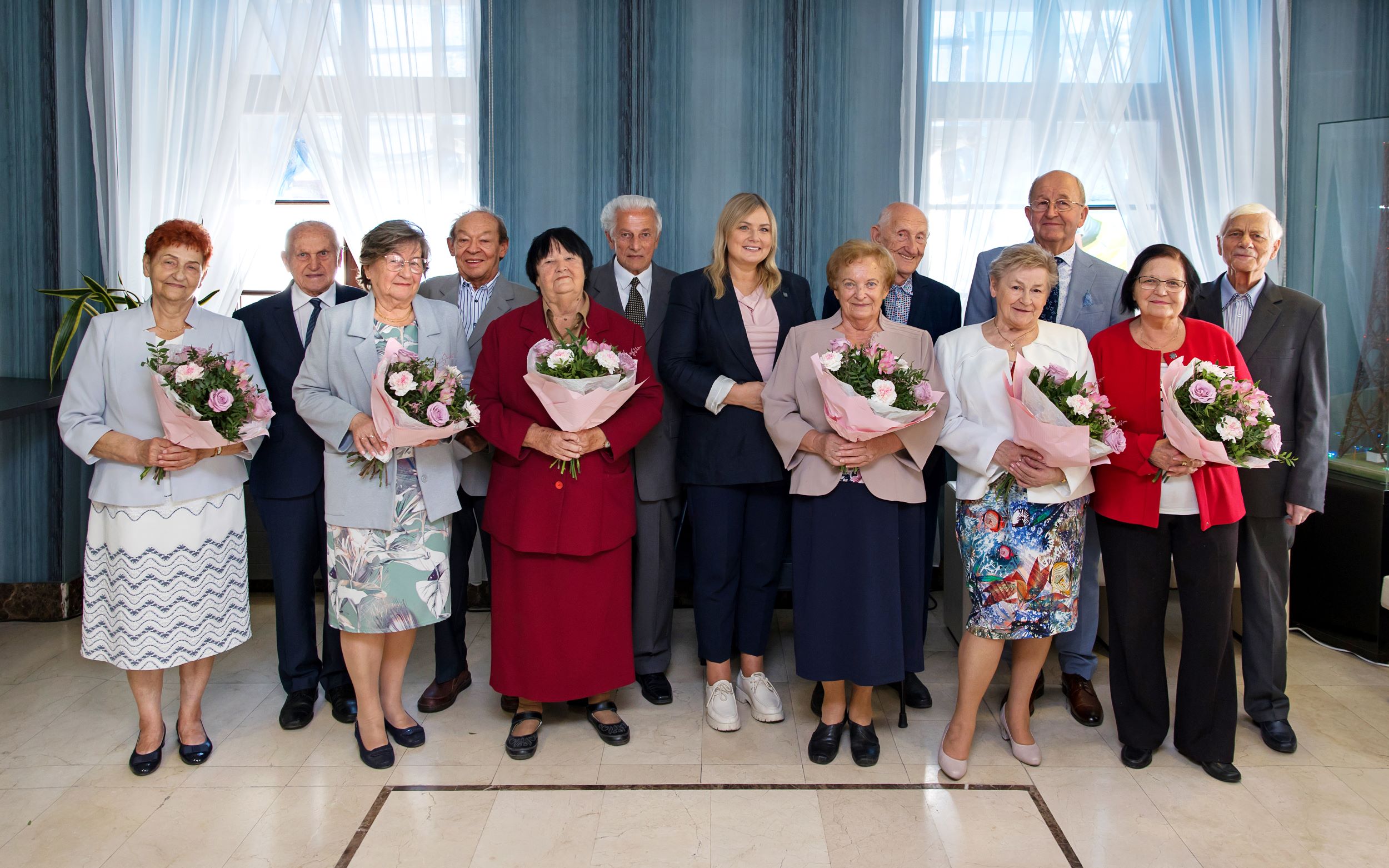 pary małżeńskie z prezydent Katarzyną Kuczyńską-Budką