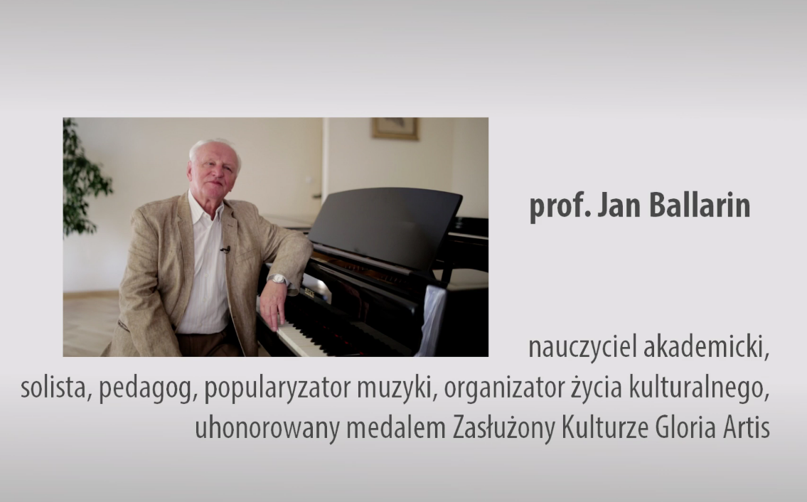 Gość Tygodnia - prof. Jan Ballarin