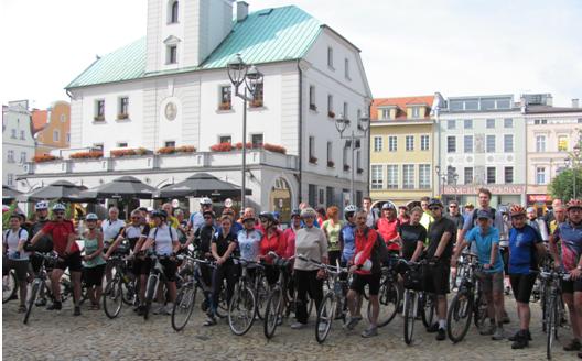 Koniec sezonu rowerowego na zamku w Chudowie