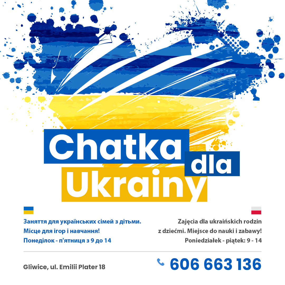 Chatka dla Ukrainy! /  Заняття для українських родин з дітьми
