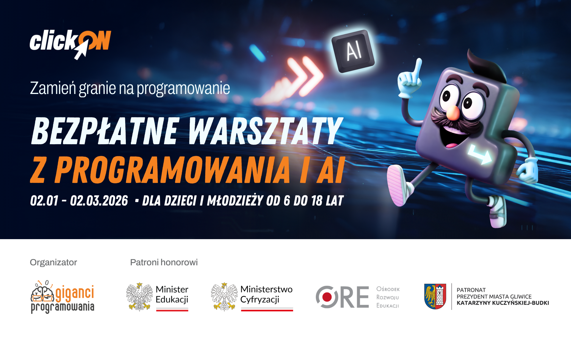 Baner promujący program