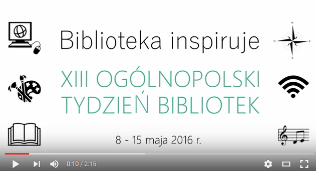 Rozpoczyna się Tydzień Bibliotek 