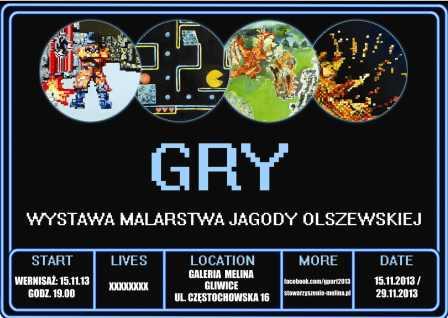 "Gry" Jagody Olszewskiej...