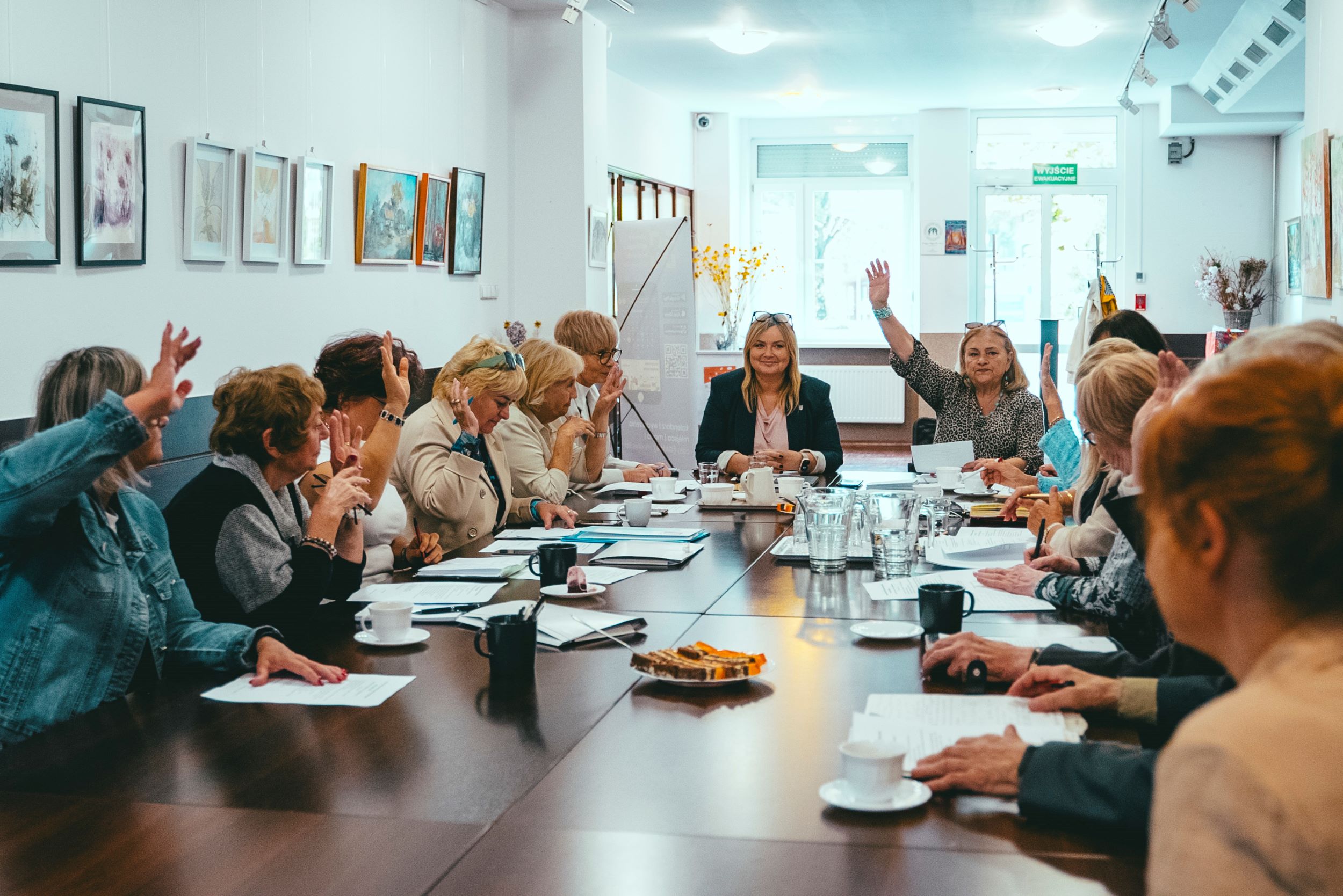 Prezydent Gliwic na spotkaniu z Radą Seniorów