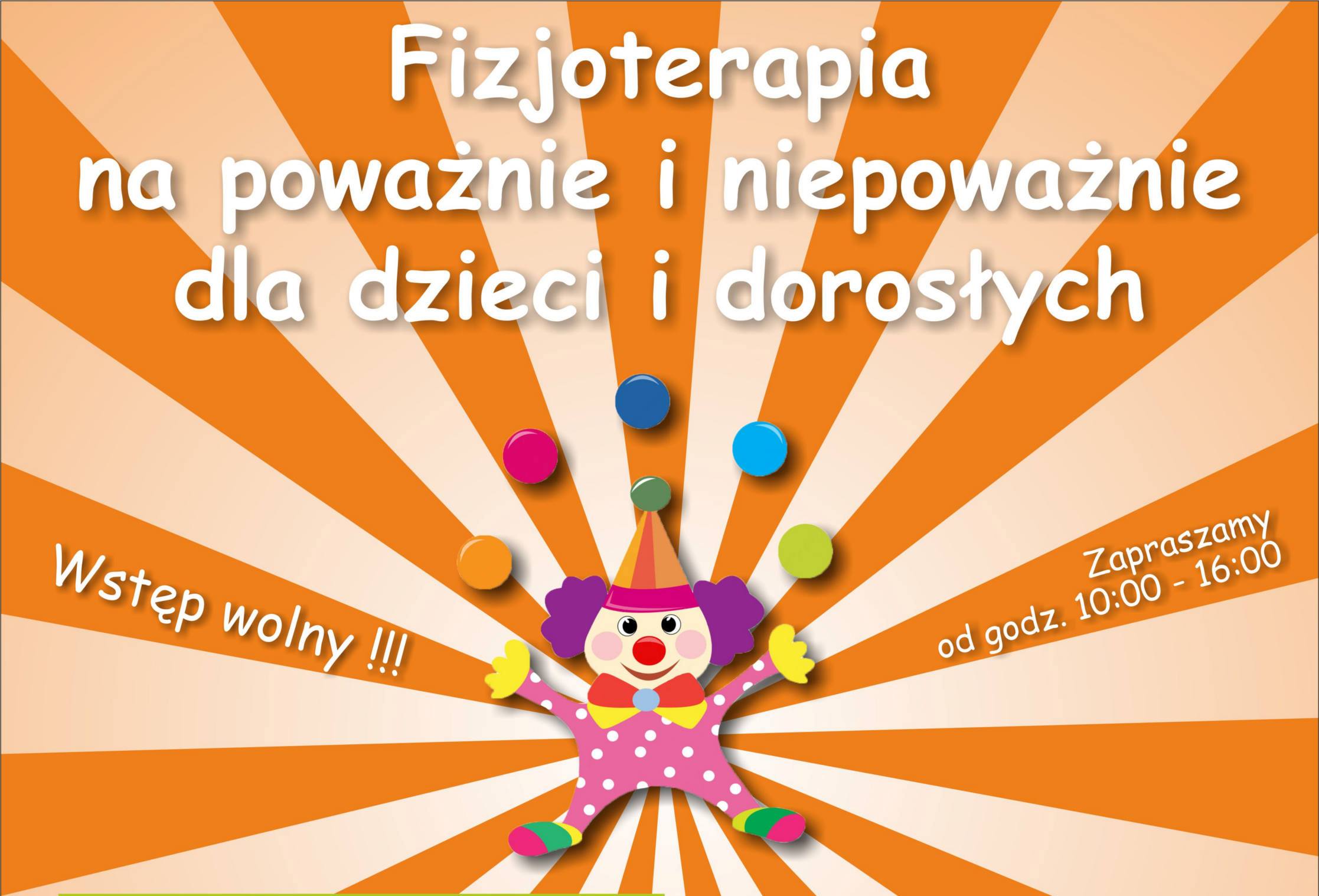 Fizjoterapia na poważnie i.... niepoważnie