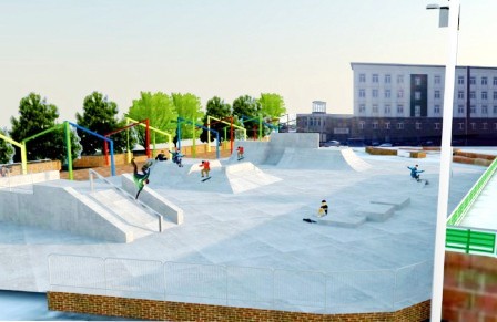 Nowe oblicze gliwickiego skateparku