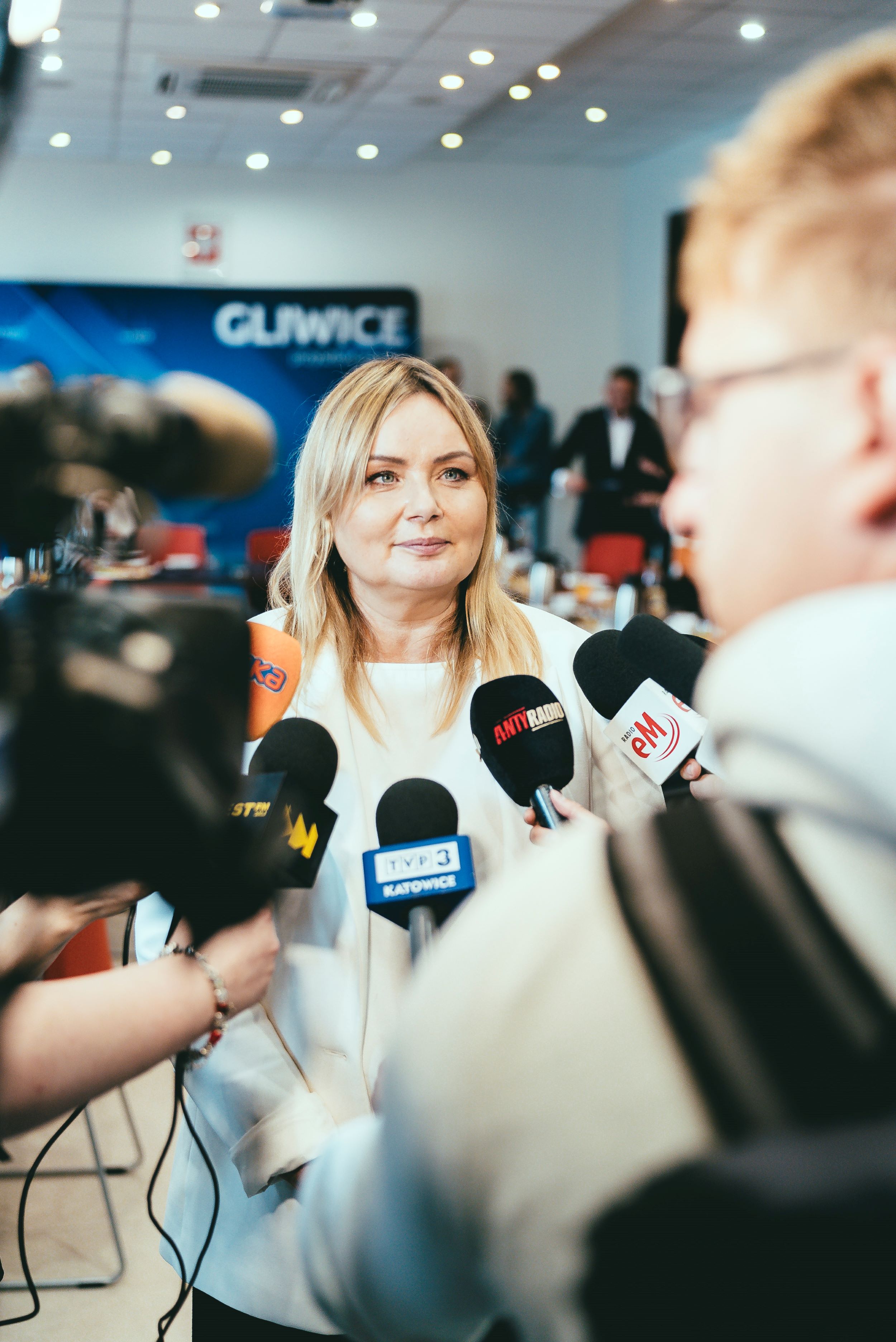 Prezydent Gliwic spotkała się z dziennikarzami