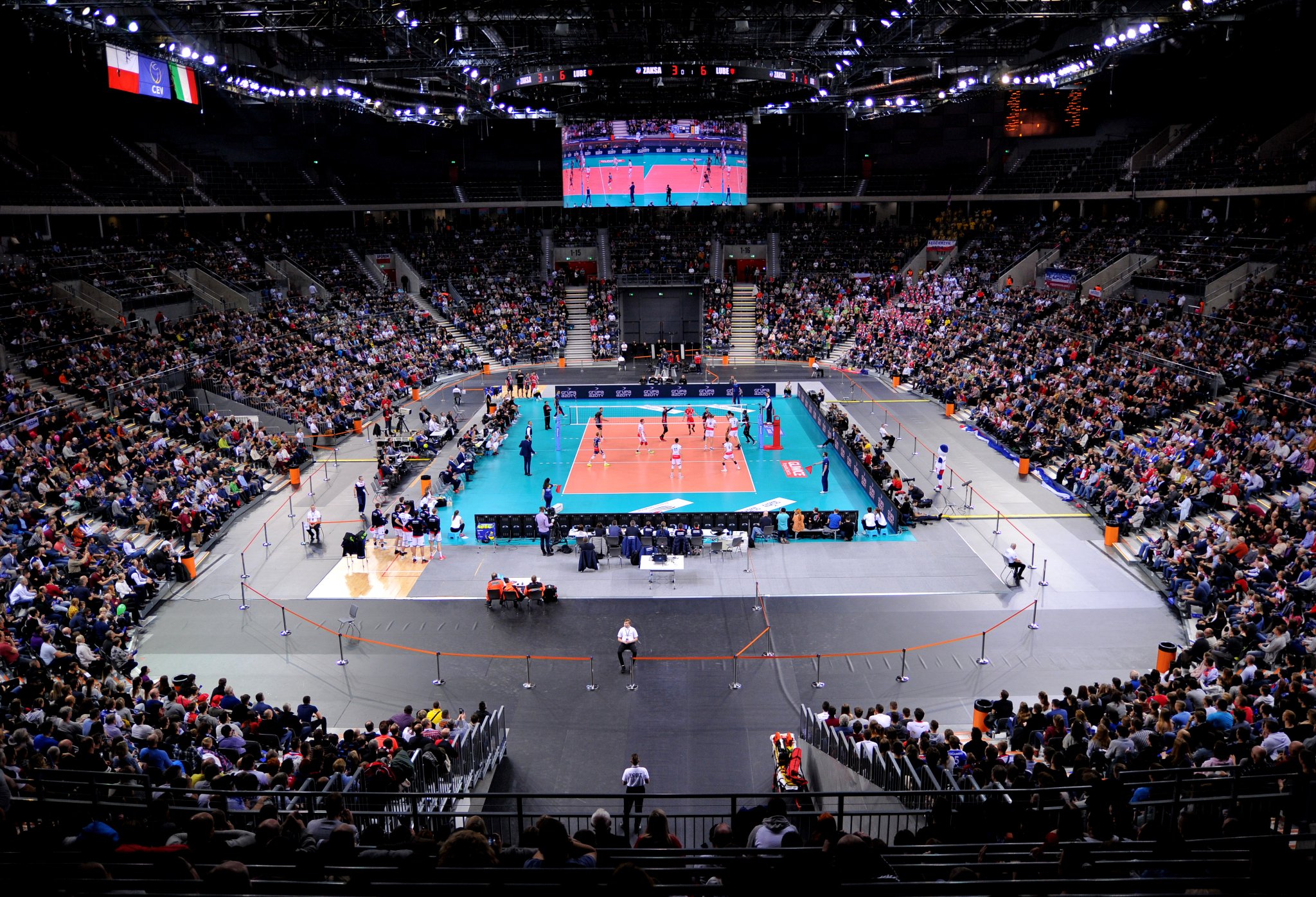 siatkarze ZAKSY w Arenie Gliwice