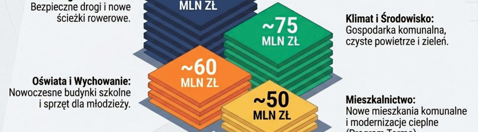 Ponad 2,1 mld zł dochodów, 68,8 mln zł nadwyżki budżetowej, rekordowo wysoka nadwyżka operacyjna i niemal 358 mln zł przeznaczonych na inwestycje. Tak w liczbach można podsumować wykonanie budżetu Gliwic za 2025 rok
