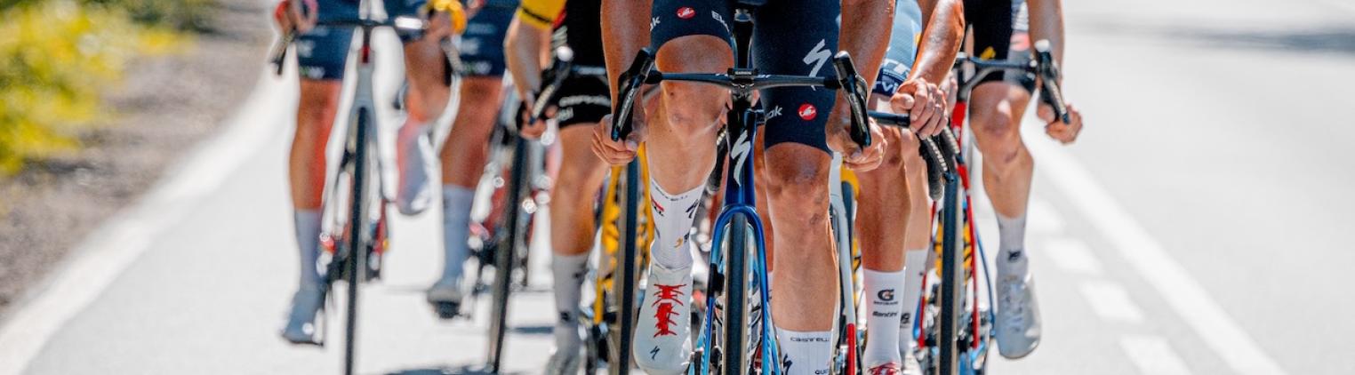 Kolarze pokonujący I Etap 83. Tour de Pologne